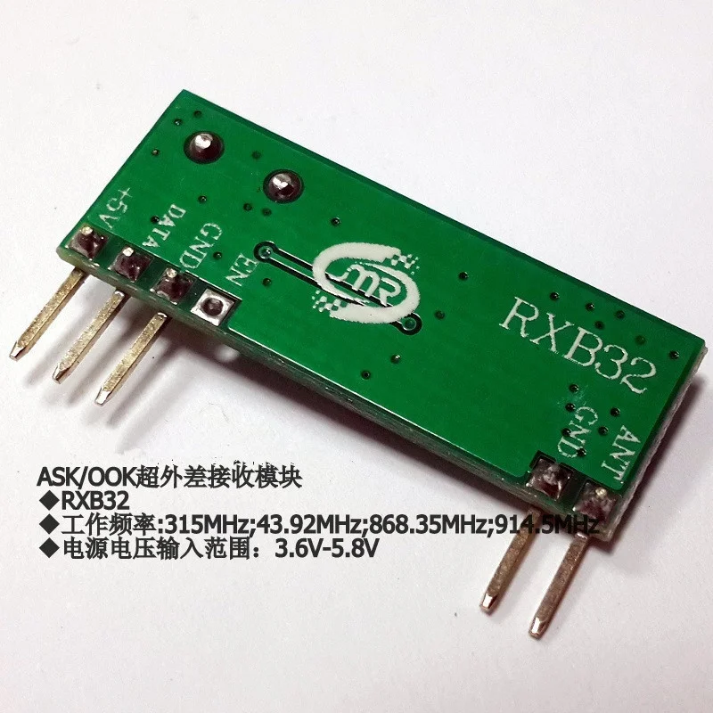 Home Automation Diy Projects - Moduł bezprzewodowy 433MHz ASK/OOK Nadajnik Odbiornik