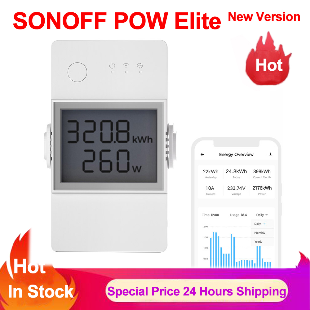 Sonoff Basic Switch - Inteligentny przełącznik z pomiarem zużycia energii