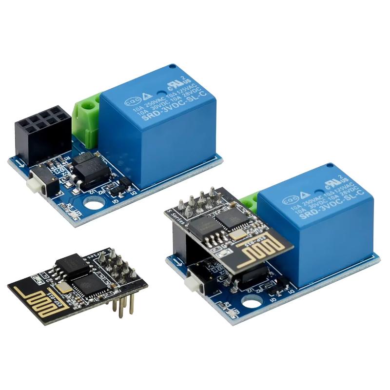 Home Automation Diy Projects - ESP8266 ESP‑01S 5V Moduł Przekaźnika Wifi