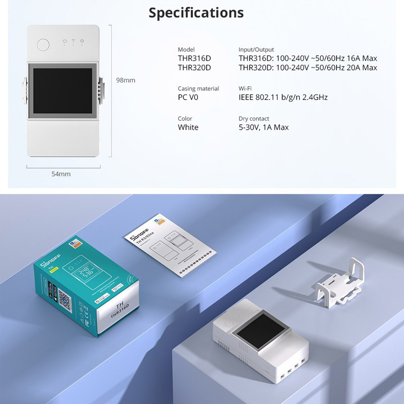 Sonoff Basic Switch - SONOFF POW Elite WiFi Inteligentny Przełącznik