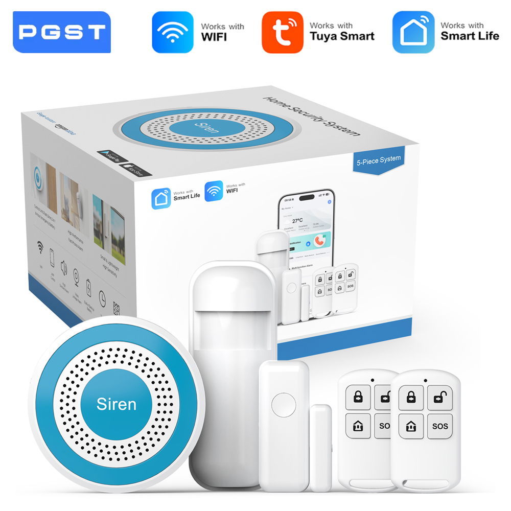 Zestaw Systemu Alarmowego PGST – Home Automation Tutorial recenzja i cena