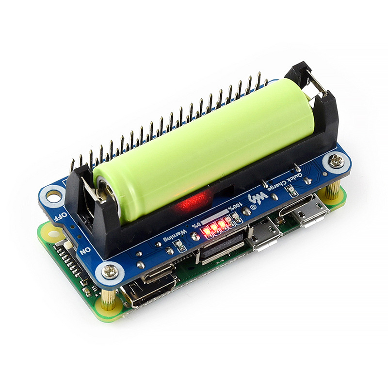 Płytka rozszerzeń z baterią li – Pi Zero W Board recenzja i cena