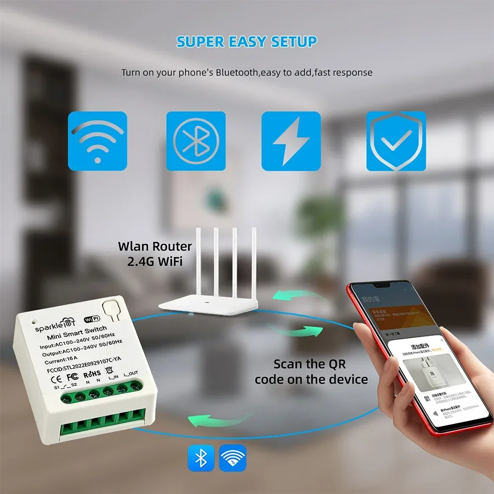 Inteligentny przełącznik WIFI  – Home Automation Tutorial recenzja i cena
