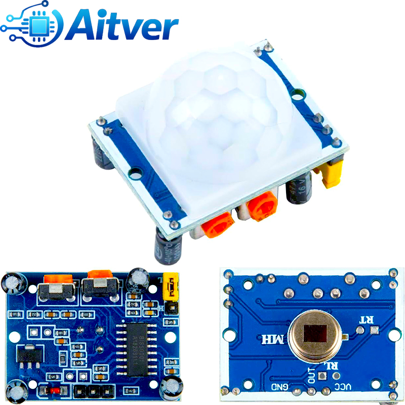 Moduł czujnika ruchu PIR HC-SR – Motion Sensor Pir Wired recenzja i cena