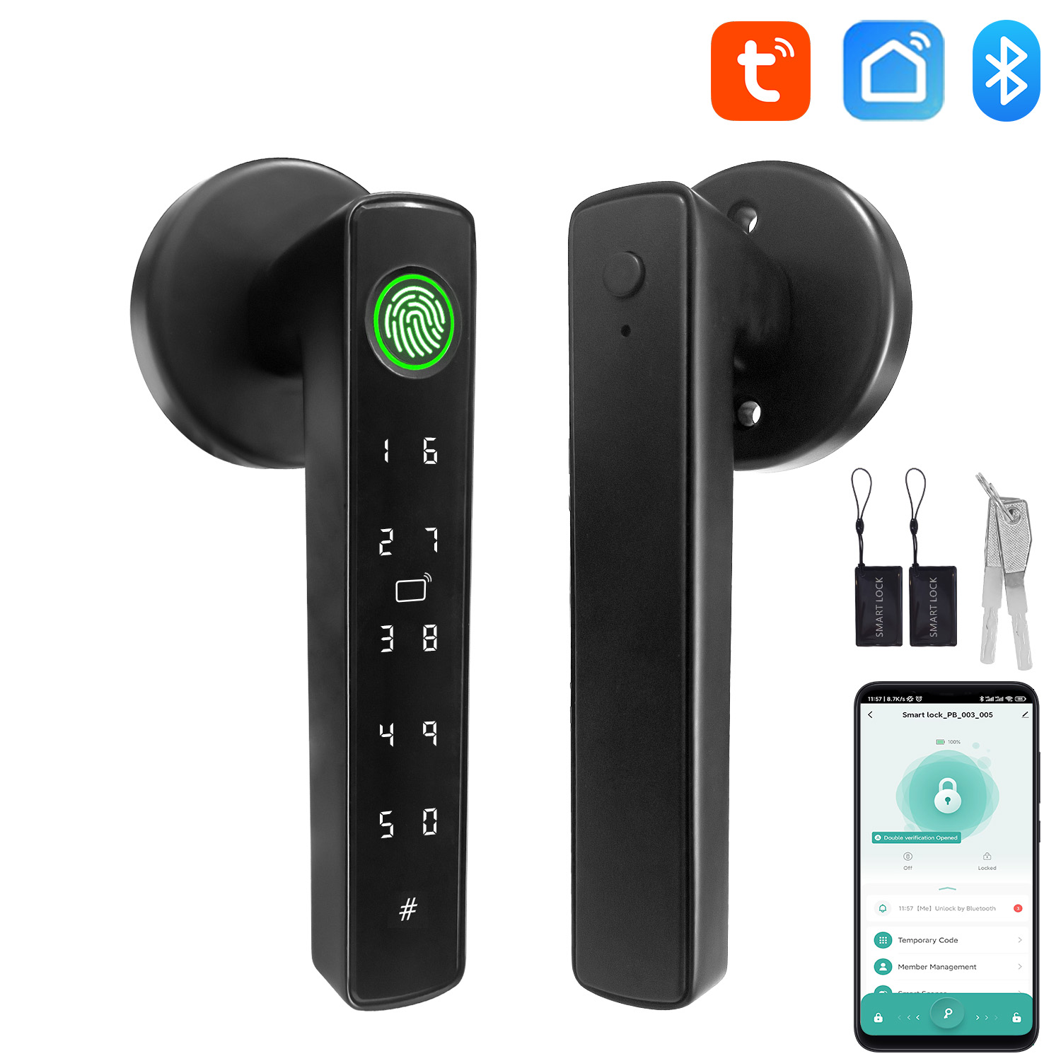 Inteligentny zamek do drzwi Tu – Home Automation Tutorial recenzja i cena