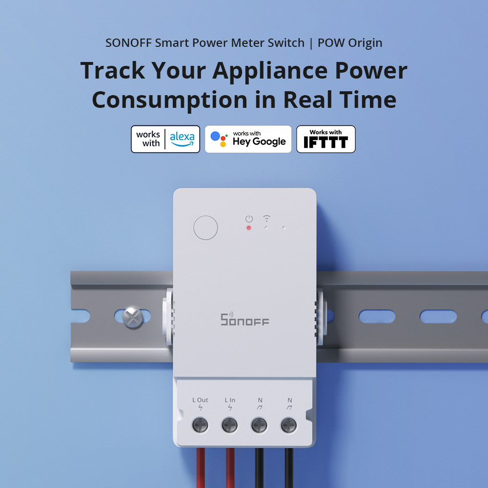 1-6 SZT. SONOFF POW Origin Pow – Sonoff Basic Switch recenzja i cena