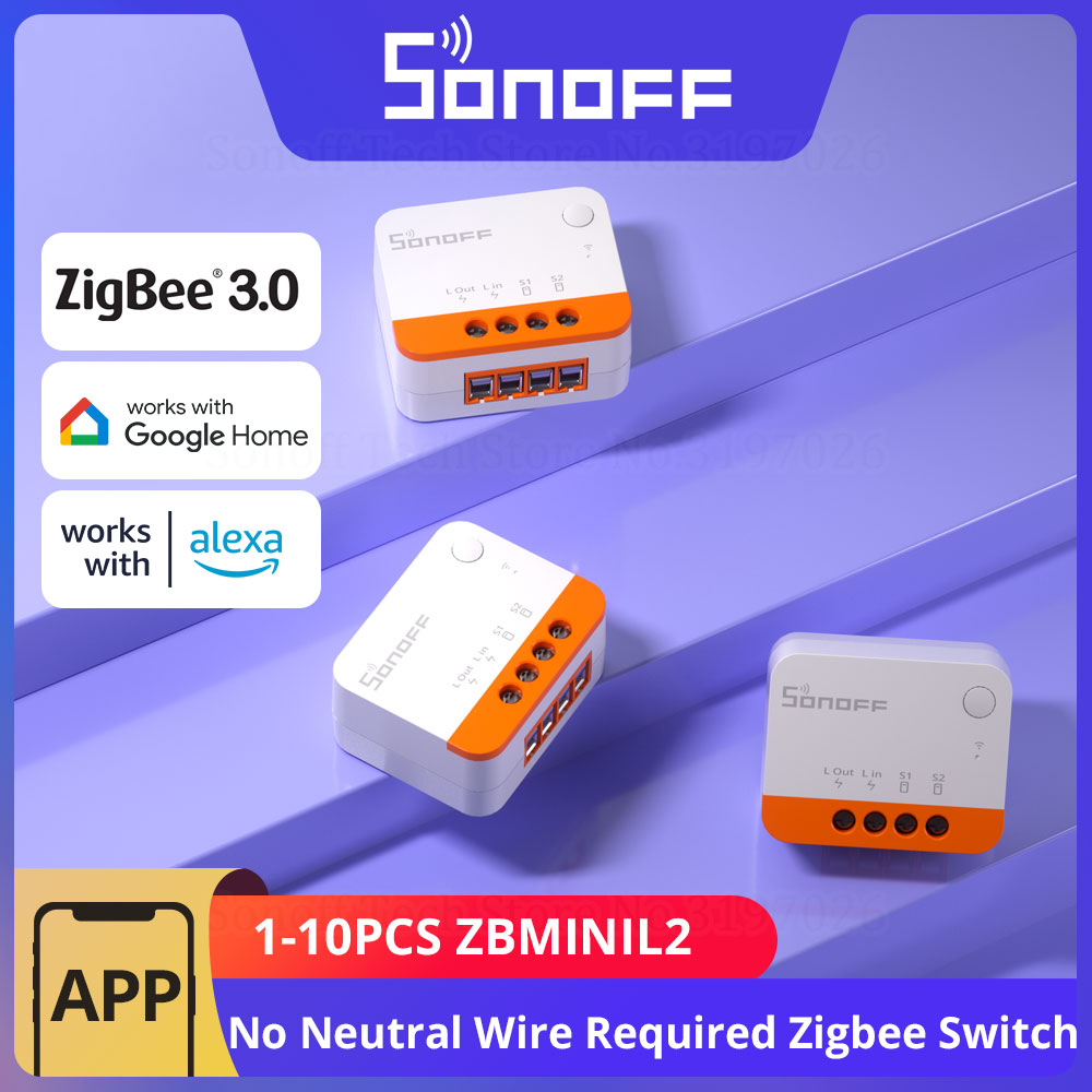 1-10 SZT. SONOFF ZBMINIL2 Zigb – Sonoff Basic Switch recenzja i cena