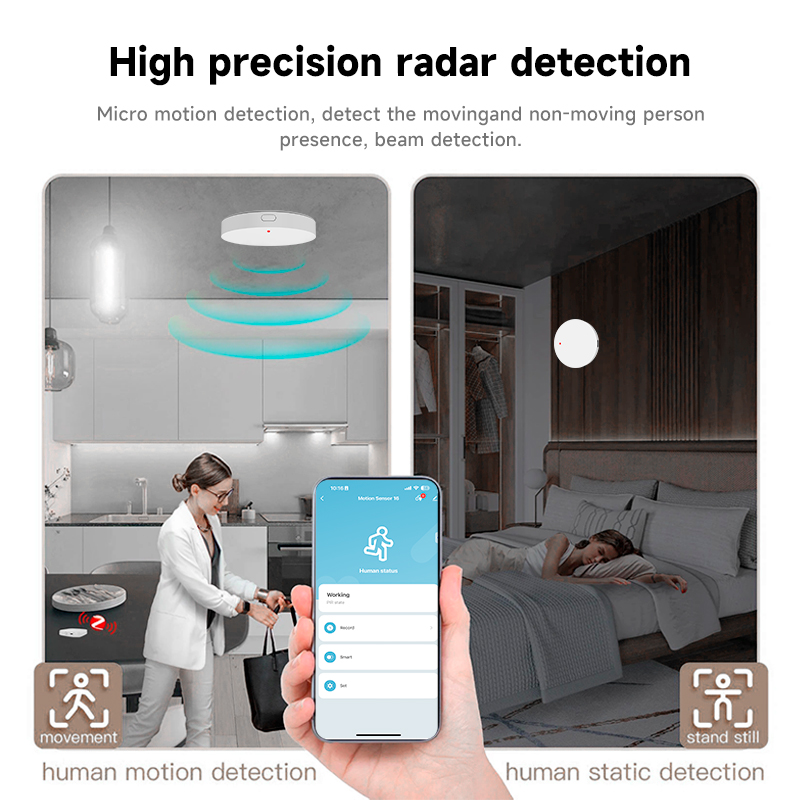 Czujnik obecności człowieka Tu – Home Automation Ideas recenzja i cena