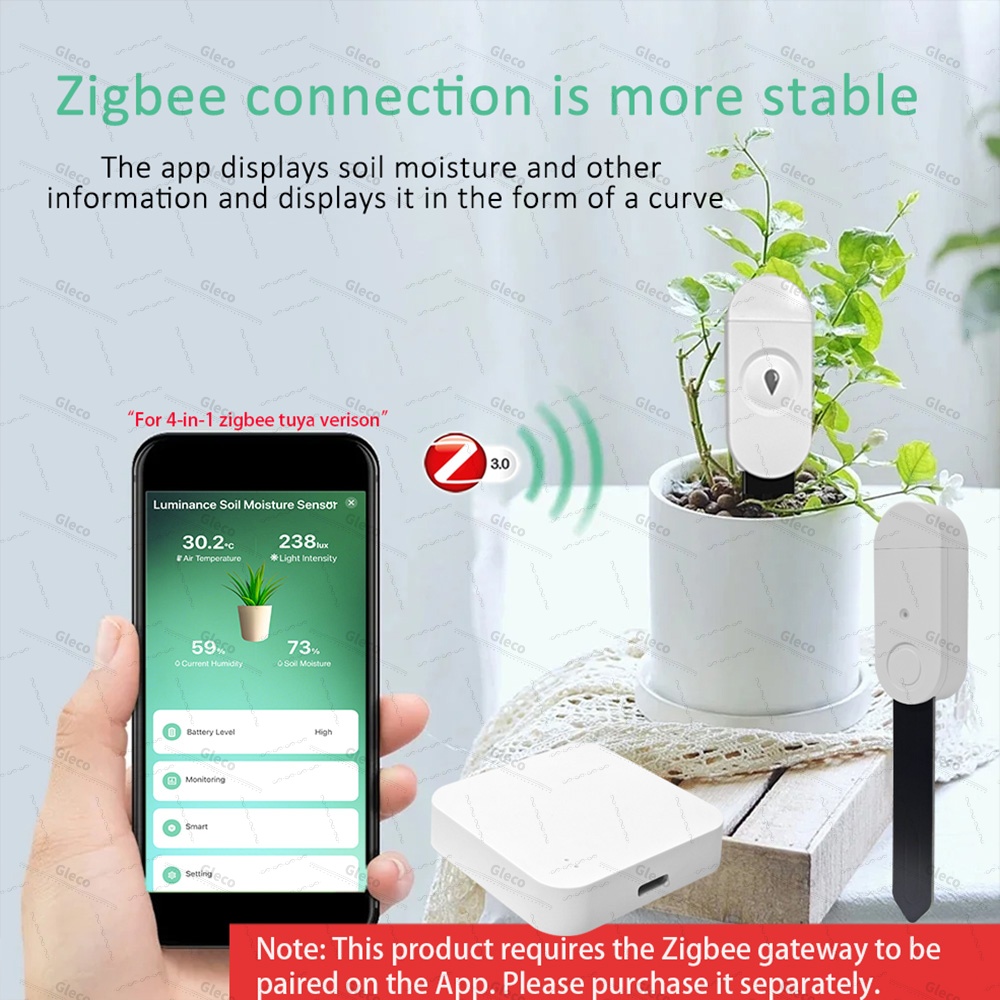 Czujnik wilgotności gleby Zigb – Home Automation Ideas recenzja i cena