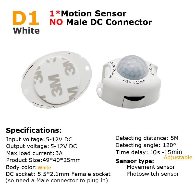 Przełącznik czujnika ruchu PIR – Motion Sensor Pir Wired recenzja i cena