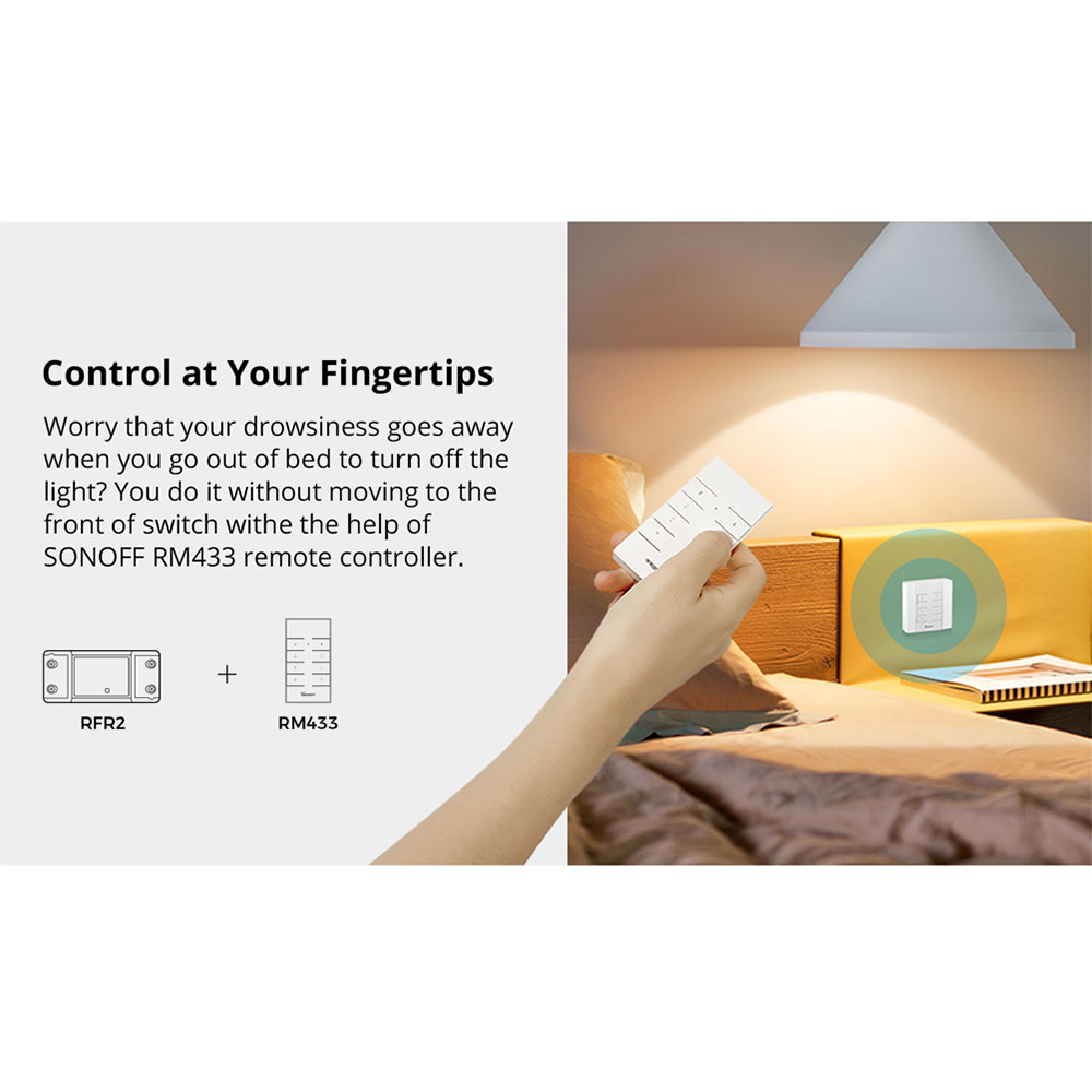 SONOFF BASICR2 RFR2 Wi-Fi 433M – Sonoff Basic Switch recenzja i cena