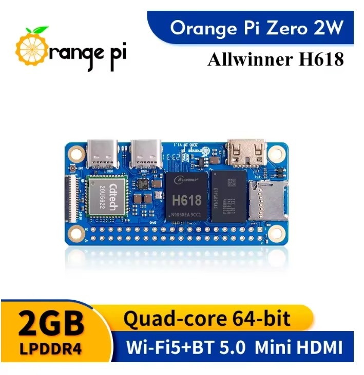 VoFS Orange Pi Zero 2 W 1/2/4G – Pi Zero W Board recenzja i cena
